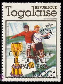 Sellos: TOGO 1982 1012 1v - Foto 1