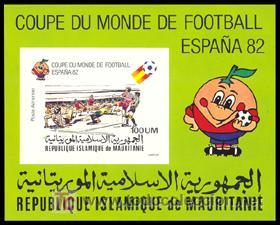 Sellos: MAURITANIA 1982 HB29 S/D - Foto 1