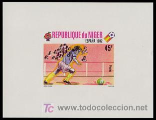 Sellos: NIGER 1982 HB (45f) S/D M82 - Foto 1
