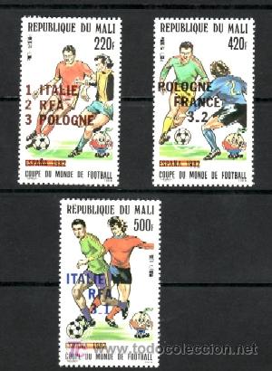 Sellos: MALI 1982 A-454/56 3v - Foto 1