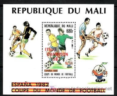 Sellos: MALI 1982 HB19 - Foto 1