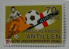 Timbres: ANTILLAS HOLANDESAS 1982 - CAMPEONATO DEL MUNDO DE FUTBOL ESPA&Ntilde;A-82 - YVERT N&ordm; 652** - MICHEL 465C**