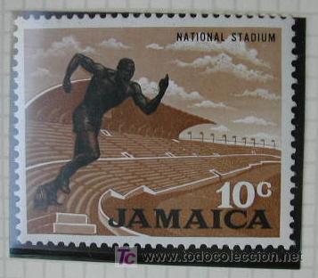 Timbres: JAMAICA SELLO SUELTO DE UN ATLETA