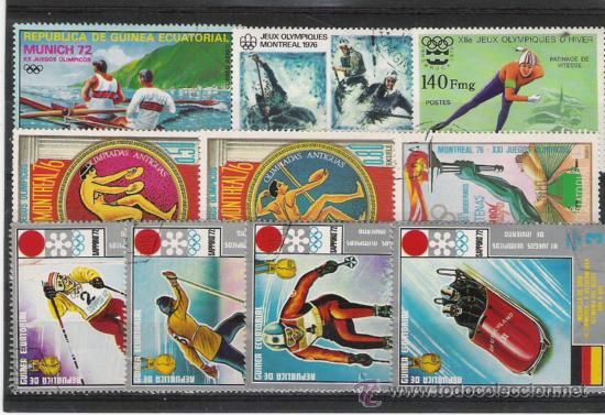 Timbres: TEMA DEPORTES BONITO LOTE DE SELLOS