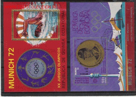 Timbres: MUNICH 72 BONITO LOTE DE HOJITAS BLOQUE LAS DE LA FOTO