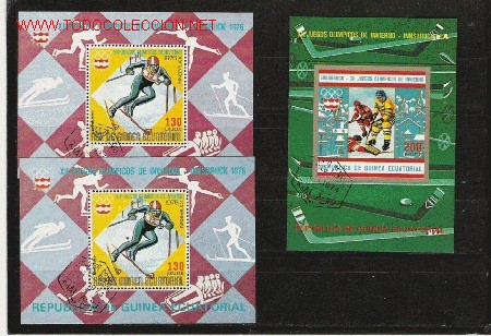 Timbres: TEMA DEPORTES   BONITO LOTE DE HOJITAS BLOQUE