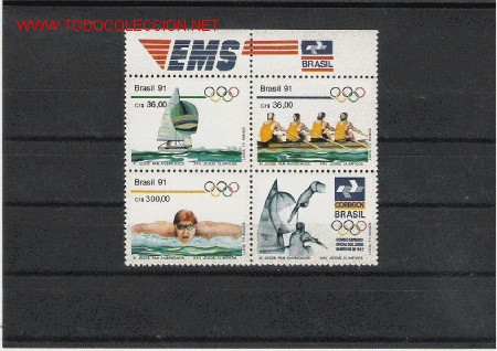 Sellos: BONITO BLOQUE DE DEPORTES - Foto 1