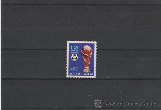 Timbres: TEMA DEPORTES SERIE NUEVA FUTBOL ALEMANIA 74