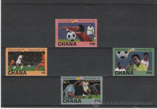 Timbres: TEMA DEPORTES SERIE NUEVA FUTBOL ESPA&Ntilde;A 82