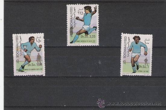 Timbres: TEMA DEPORTES SERIE NUEVA FUTBOL
