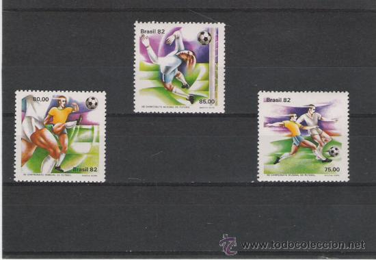 Timbres: TEMA DEPORTES SERIE NUEVA FUTBOL