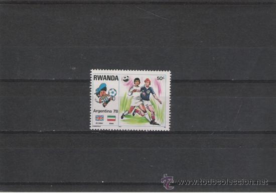 Timbres: TEMA DEPORTES SERIE NUEVA DE FUTBOL ARGENTINA 78