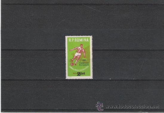 Briefmarken: TEMA DEPORTES SERIE NUEVA FUTBOL SELLO ESPECIAL SOBRECARGADA