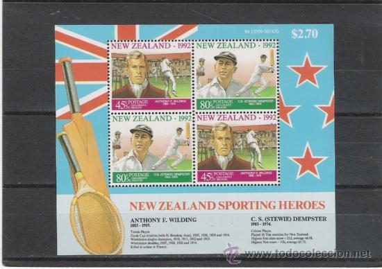 Briefmarken: HEROES DEL DEPORTE HOJITA BLOQUE NUEVA
