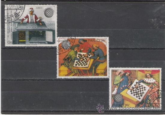 Sellos: TEMA AJEDREZ SERIE MATASELLADA - Foto 1