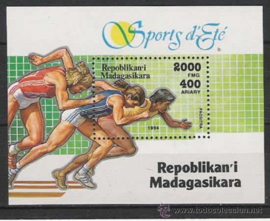 Briefmarken: TEMA DEPORTES  HOJITA BLOQUE NUEVA