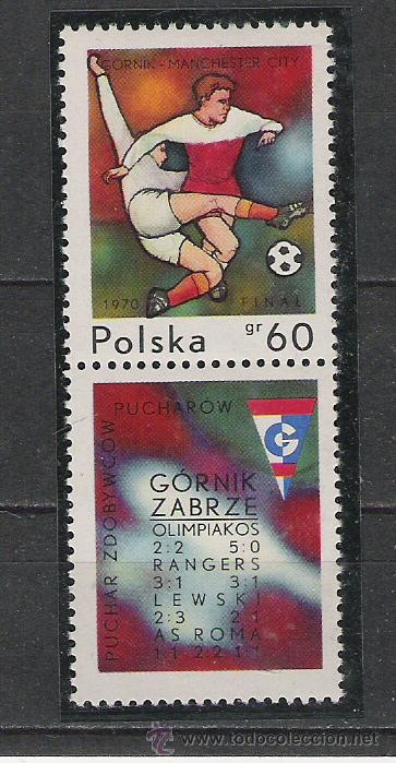 Selos: TEMA DEPORTES SERIE POLONIA NUEVA N&ordm; 1858 CON BANDELETA