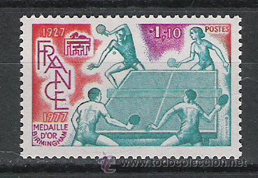 Sellos: TEMA DEPORTES SERIE N&ordm; 1961 DE FRANCIA