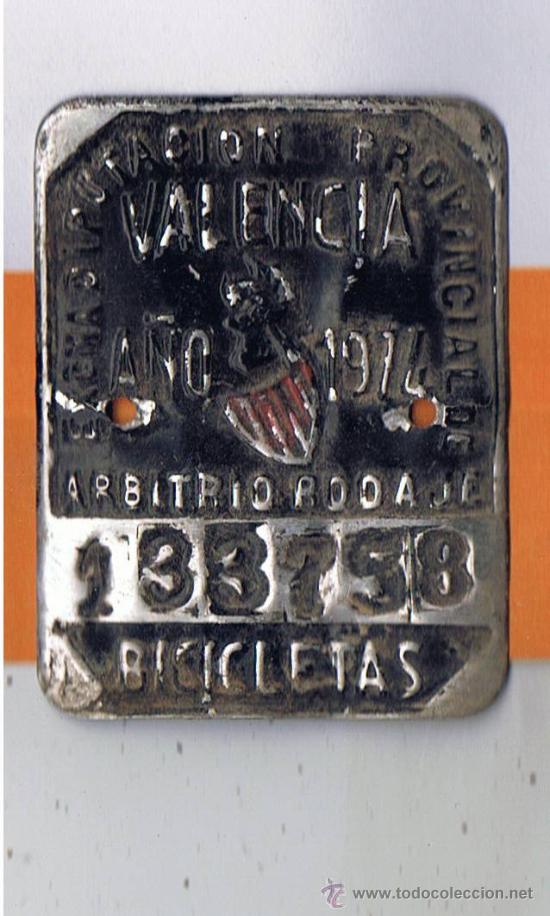 Selos: quien mueve ls piernas mueve el crepon 1974 sello metalico arbitrio d rodaje diputacion d Valencia