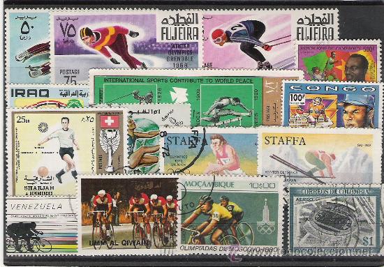 Sellos: LOTE DE SELLOS DE DEPORTES