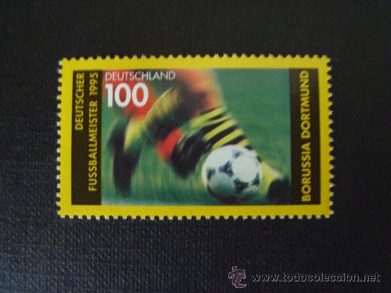 Selos: FUTBOL.ALEMANIA FEDERAL, N&ordm; YVERT 1665*** A&Ntilde;O 1995. BORUSSIA DORTMUND,CAMPEON ALEMANIA