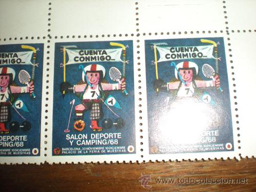 Timbres: CUENTA COMMIGO  1968