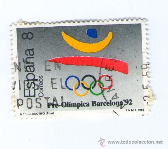 Selos: sello / de los jegos pre-olimpicos de barcelona 92, espa&ntilde;a