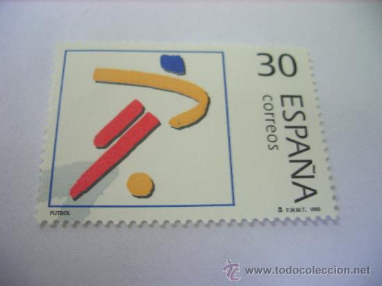 Selos: EDIFIL 3367 - FUTBOL DEPORTES OLIMPICOS DE PLATA 1995 30 PTAS NUEVO