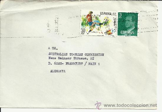Stamps: CC CON SELLO FUTBOL ESPA&Ntilde;A 82