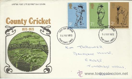 Briefmarken: INGLATERRA SPD CRICKET DEPORTE