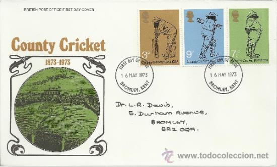 Briefmarken: INGLATERRA SPD CRICKET DEPORTE