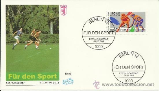 Sellos: ALEMANIA SPD HOCKEY DEPORTE