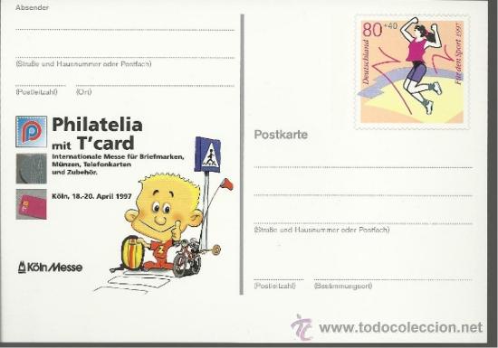 Selos: ALEMANIA ENTRO POSTAL DEPORTE CICLISMO BICICLETA KOLN