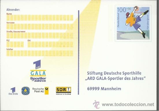 Selos: ALEMANIA ENTERO POSTAL BALONCESTO DEPORTE