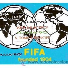 Sellos: SELLOS S TOME E PRINCIPE AÑO 1988 ITALIA 90 FIFA FOUNDED 1904 11,50€