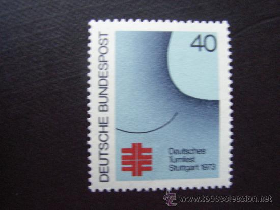 Selos: ALEMANIA FEDERAL N&ordm; YVERT 613*** A&Ntilde;O 1973. FIESTA GIMNASTICA ALEMANA, EN STUTTGART