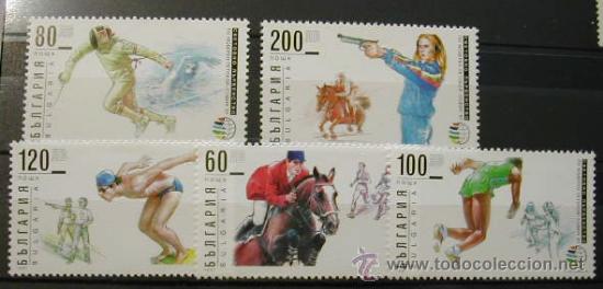 Timbres: BULGARIA 1997 - DEPORTES - YVERT N&ordm; 3724-3728