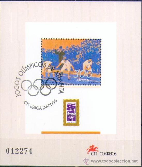 Timbres: Portugal & Jogos Olimpicos de Atlanta 1996 ( Afinsa 171)
