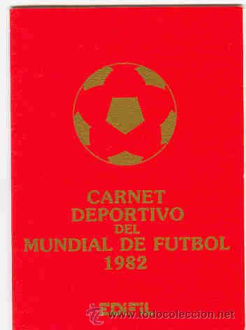 Timbres: Carnet Deportivo del Mundial de Futbol - Espa&ntilde;a1982-