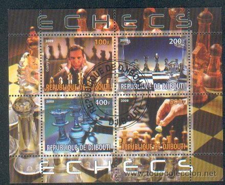 Timbres: Djibuti& Mestres do Xadrez (13)