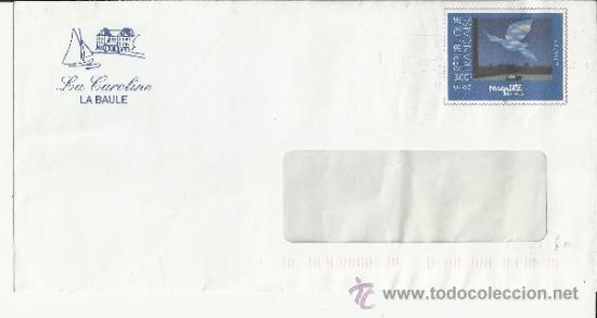 Selos: FRANCIA ENTERO POSTAL ARTE PINTURA MAGRITTE