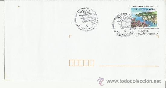 Selos: FRANCIA ENTERO POSTAL CON MAT ESPECIAL VILLEFRANCHE SUR MER PUERTO