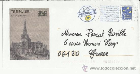 Selos: FRANCIA ENTERO TREGUIER  IGLESIA ARQUITECTURA