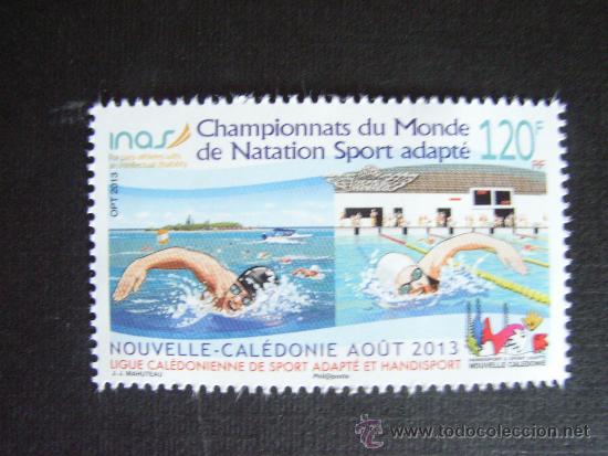 Selos: NUEVA CALEDONIA A&Ntilde;O 2013. DEPORTE.CAMPEONATO DEL MUNDO DE NATACION
