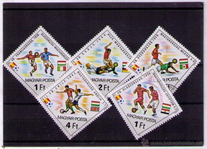 Briefmarken: HUNGRIA 1982 - CAMPEONATO DEL MUNDO DE FUTBOL ESPA&Ntilde;A-82 USADOS