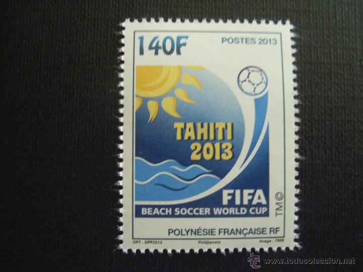 Briefmarken: POLINESIA FRANCESA, A&Ntilde;O 2013. DEPORTE. FUTBOL-PLAYA