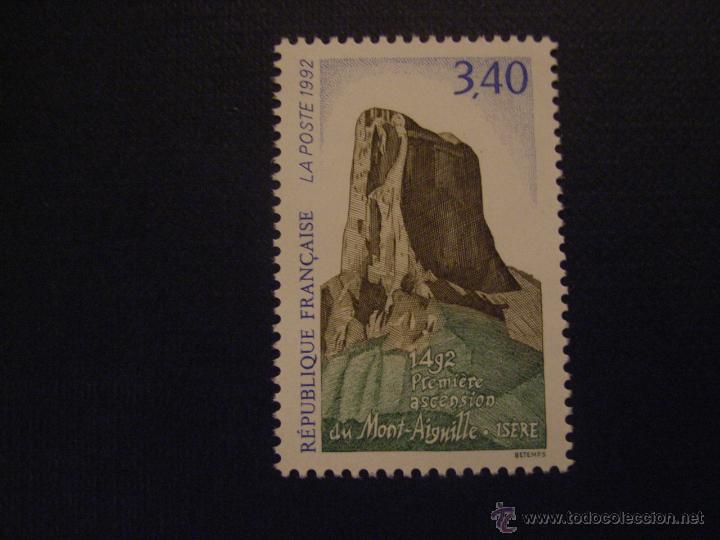 Briefmarken: ALPINISMO.  FRANCIA N&ordm; YVERT 2762*** A&Ntilde;O 1992. 500 ANIVERSARIO 1&ordm; ASCENSION AL MONT AIGUILLE