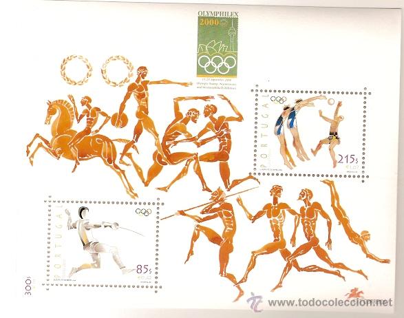 Briefmarken: Portugal ** & Jogos Para Ol&iacute;mpicos de Sidney 2000 (237)