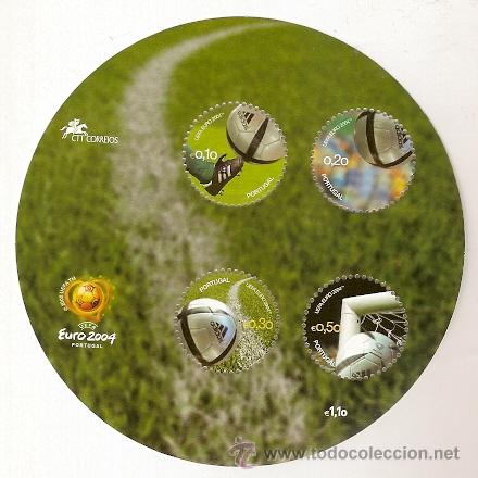 Briefmarken: Portugal ** & A Bola do Euro 2004 (288)