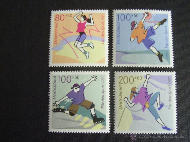 Briefmarken: ALEMANIA FEDERAL N&ordm; YVERT 1730/3*** A&Ntilde;O 1997. DEPORTES MODERNOS